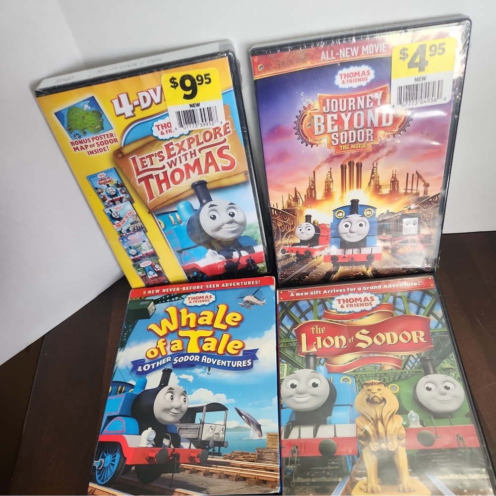 Thomas And Friends DVD Lot Of 4 - Thomas The Train Videos